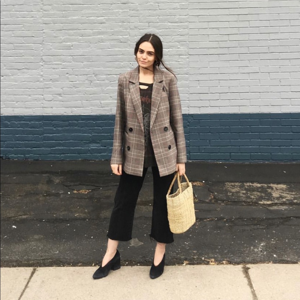 Urban Outfitters plaid blazer - size S